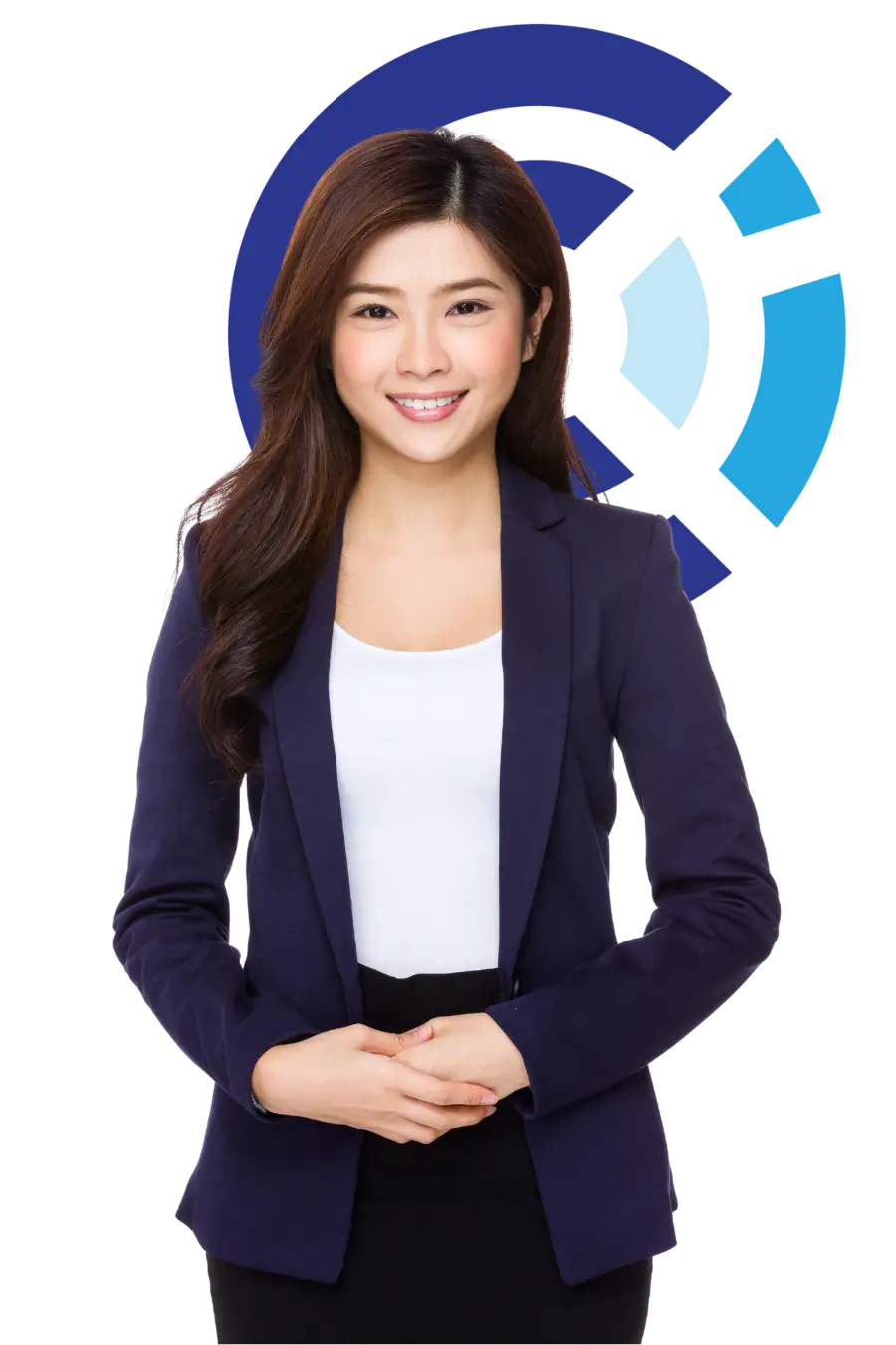 A practitioner of specialty therapy A therapist offering virtual specialty therapy to a client via secure video platform