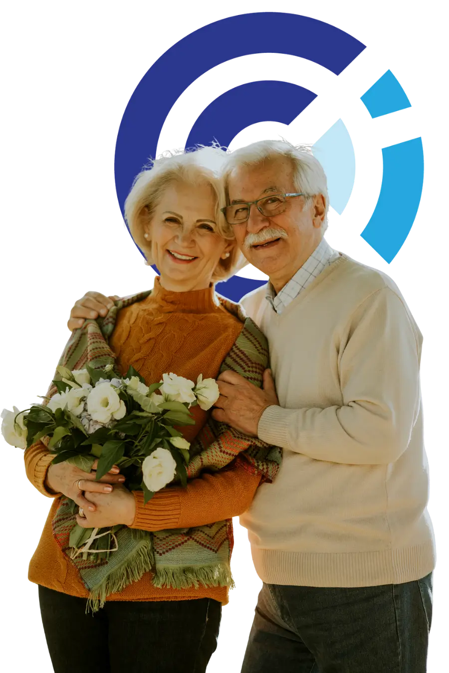 Elderly couple in park, showing love while elderly abuse remains a concern Man learning about behavioral boundaries through an educational session