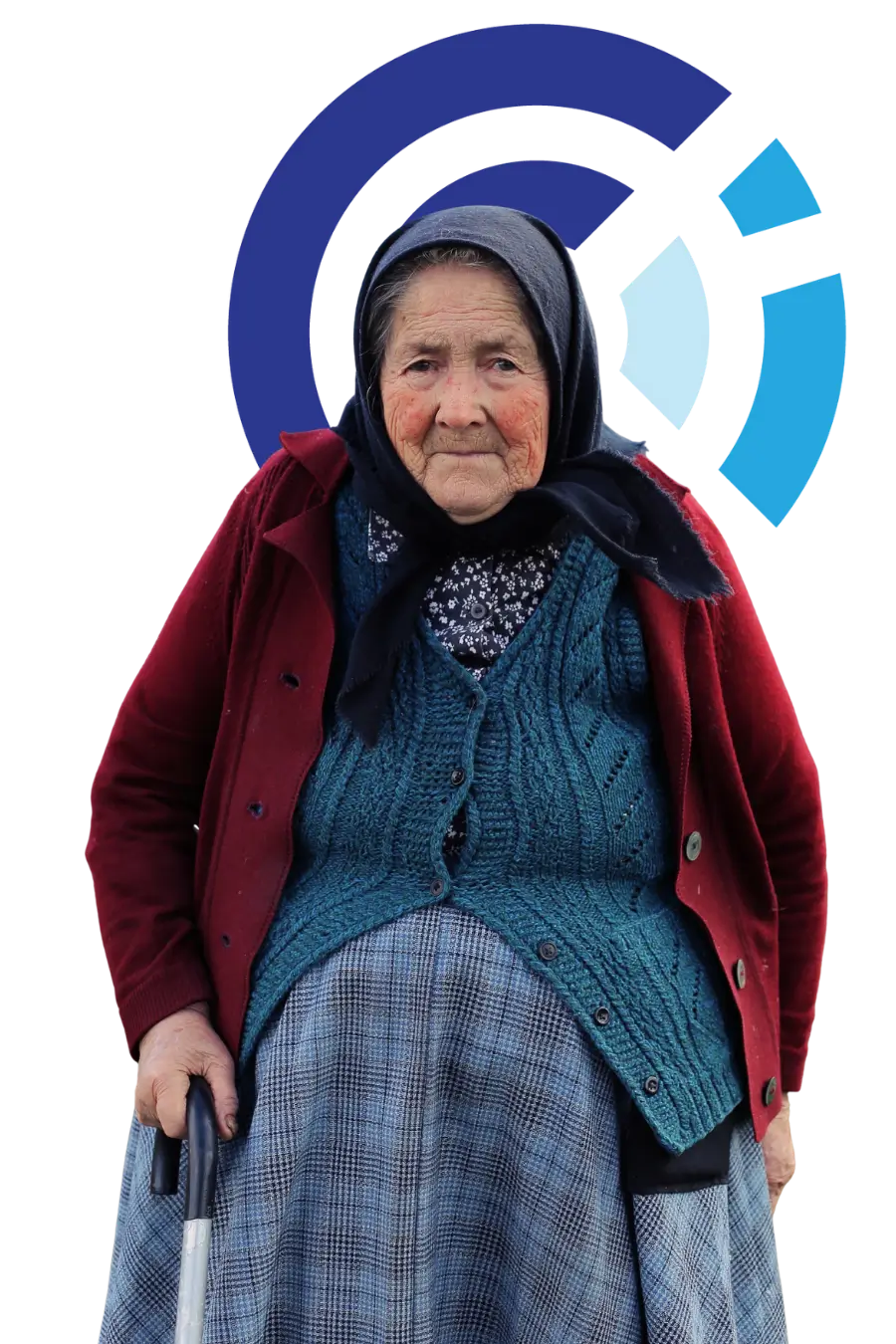 Elderly woman in the countryside, highlighting rural elderly abuse concerns.Collaborating on Building a Healthy Relationship A male participant sharing his testimony during a misconduct accountability program