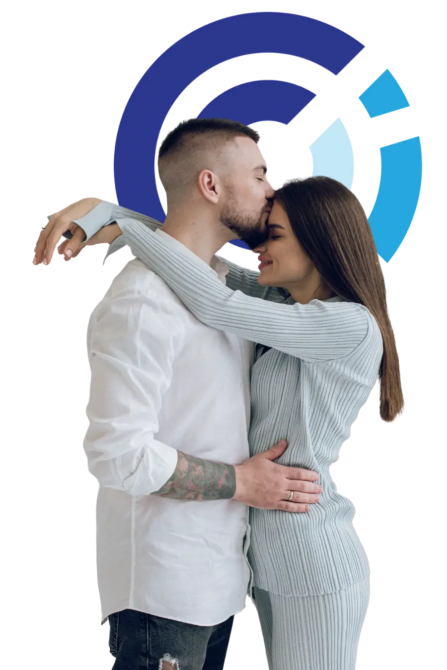 Loving couple decorating a Christmas tree, enjoying the season after learning to forgive (1) A woman engaging in activities that raise awareness about sexual misconduct