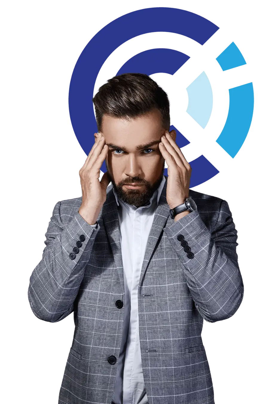a-man-attending-anger-management-classes Male client participating in online anger management classes