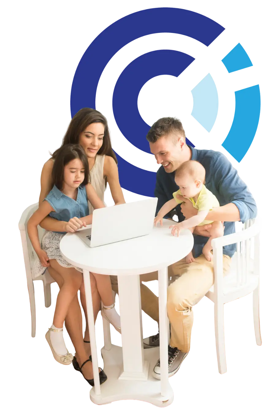 co-parenting-divorce-class-online-session Parent attending live online co-parenting divorce class via secure video platform