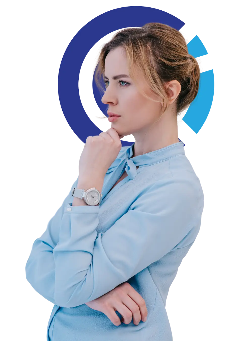 female professional in online parenting courses