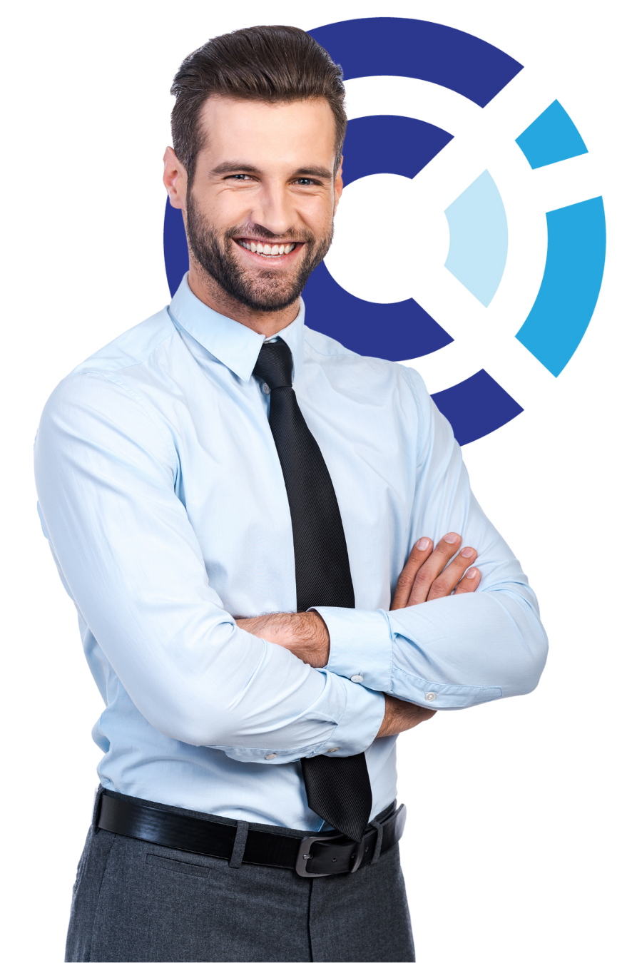 man facilitating anger management courses online
