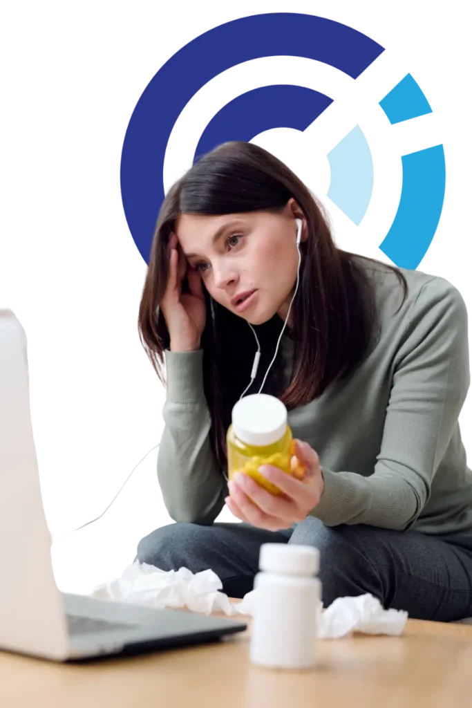 therapist getting ready with her alcohol and substance abuse course online session Clinical supervisor ensuring compliance standards in alcohol and substance abuse course online materials