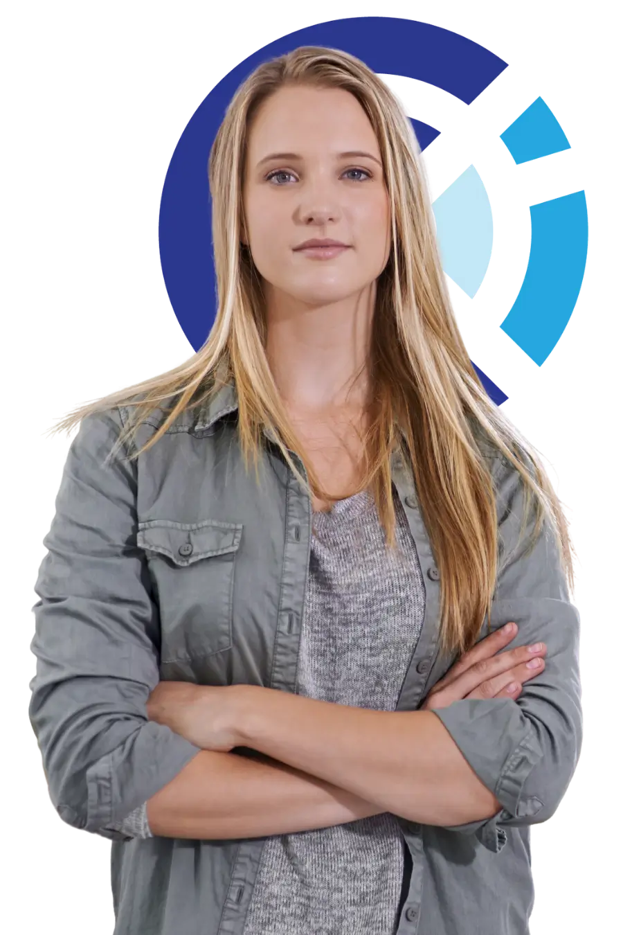 A woman increasing her self-awareness through focused therapeutic work