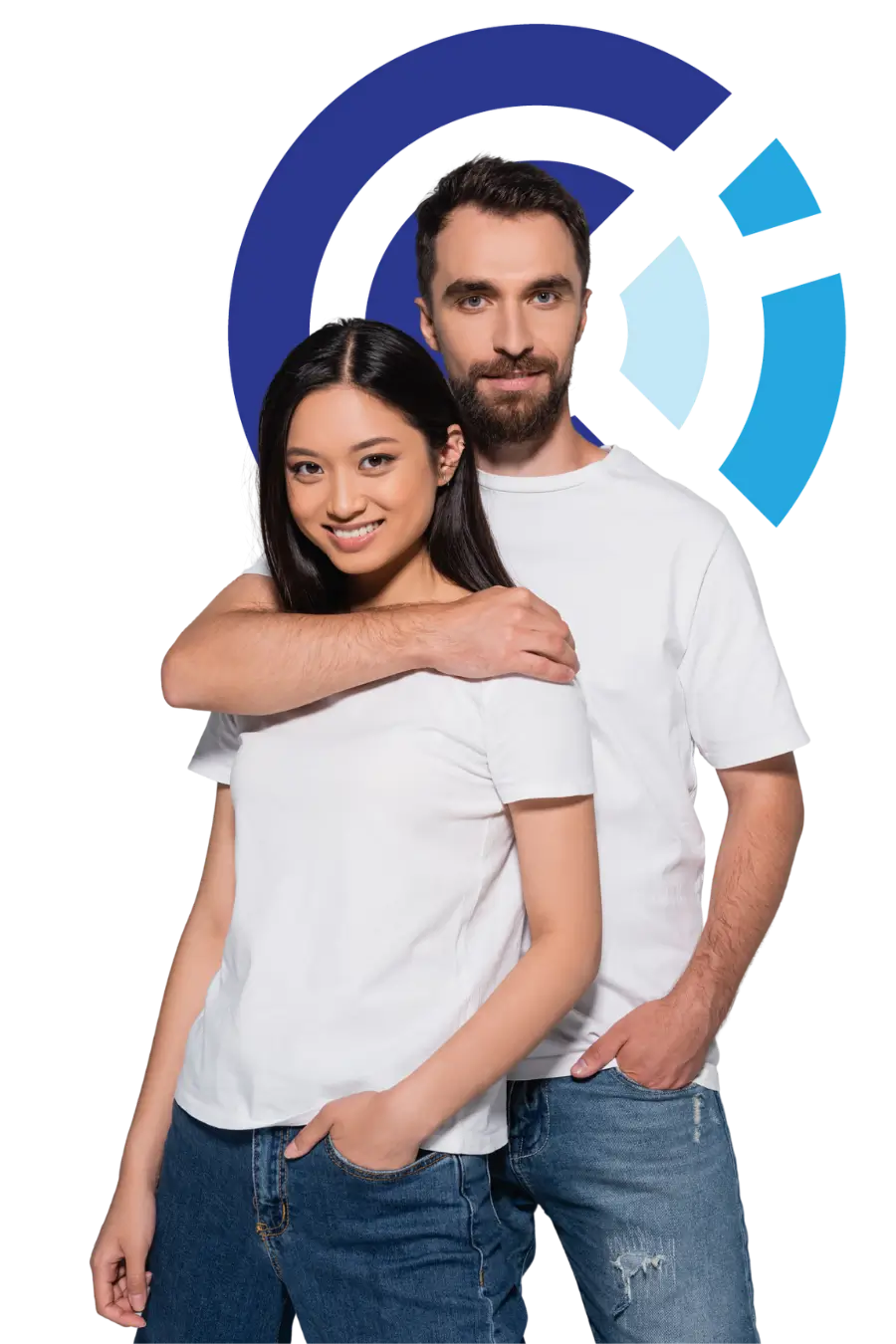 Couple pose reflects sexual boundaries therapy themes Male licensed therapist conducting domestic violence therapy.