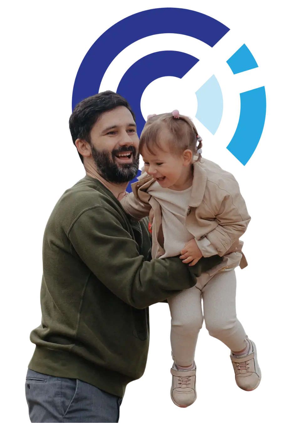 Father's daughter for co parenting courses