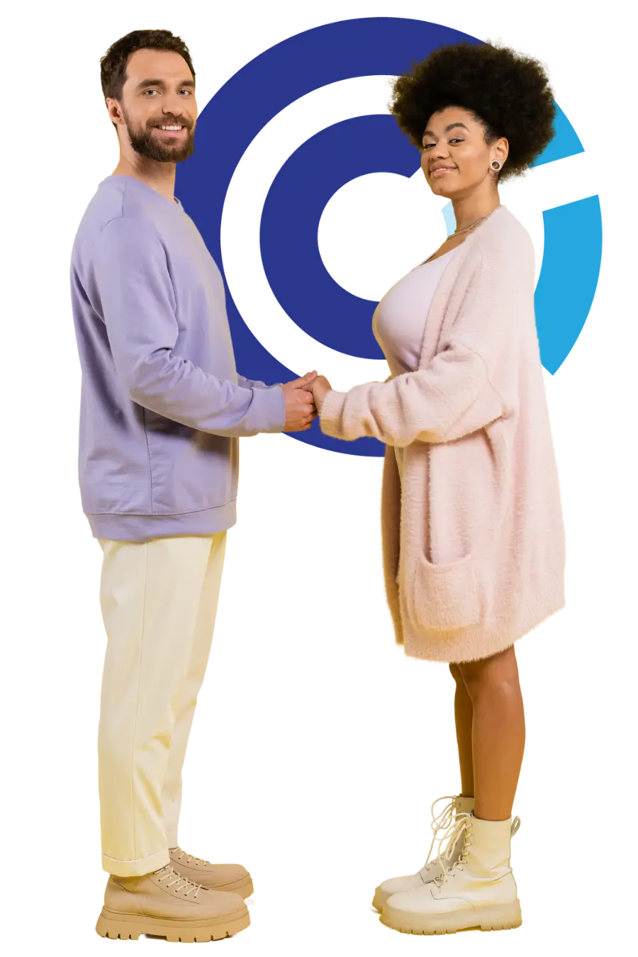 couples enrolled in respecting boundaries course Woman completing a module activity in an online harassment training course