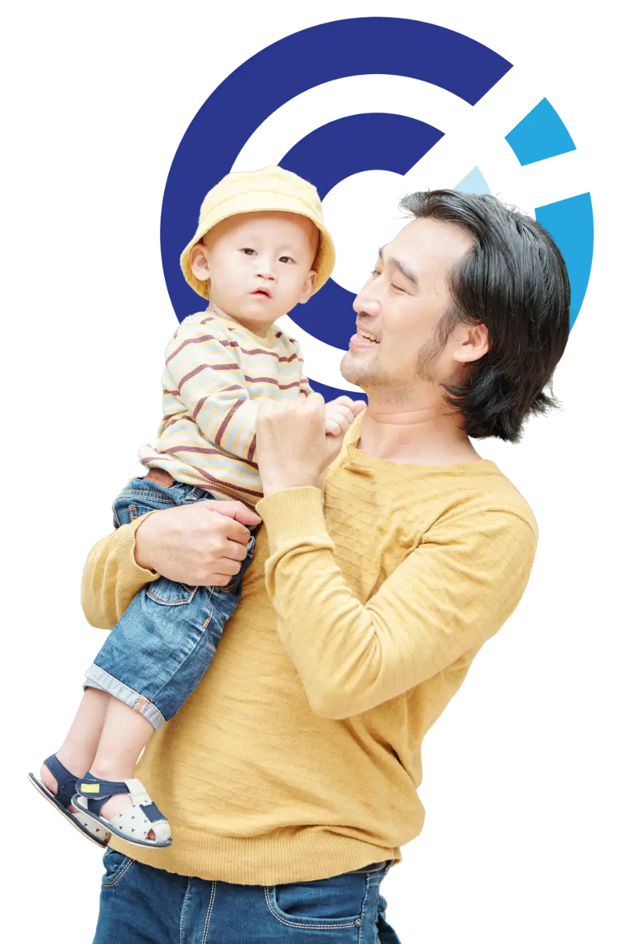 happy fatherhood for co parenting classes A family attending a Foundations of Parenting Class together, focusing on communication and parenting strategies.