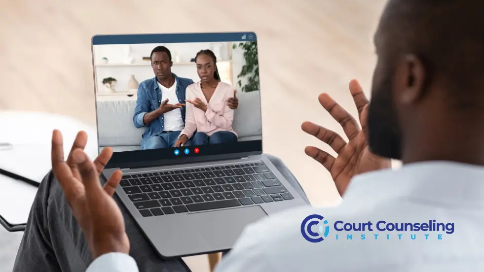 telehealth counseling for couples couples attending court approved telehealth counseling