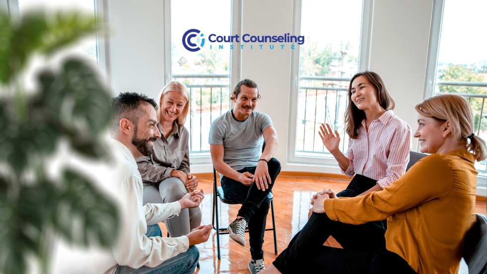 Individual continuing progress and support using online counseling services.
