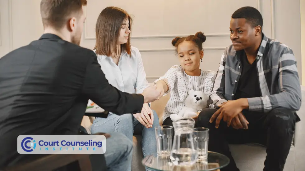 Emotional healing and trust-building during family therapy