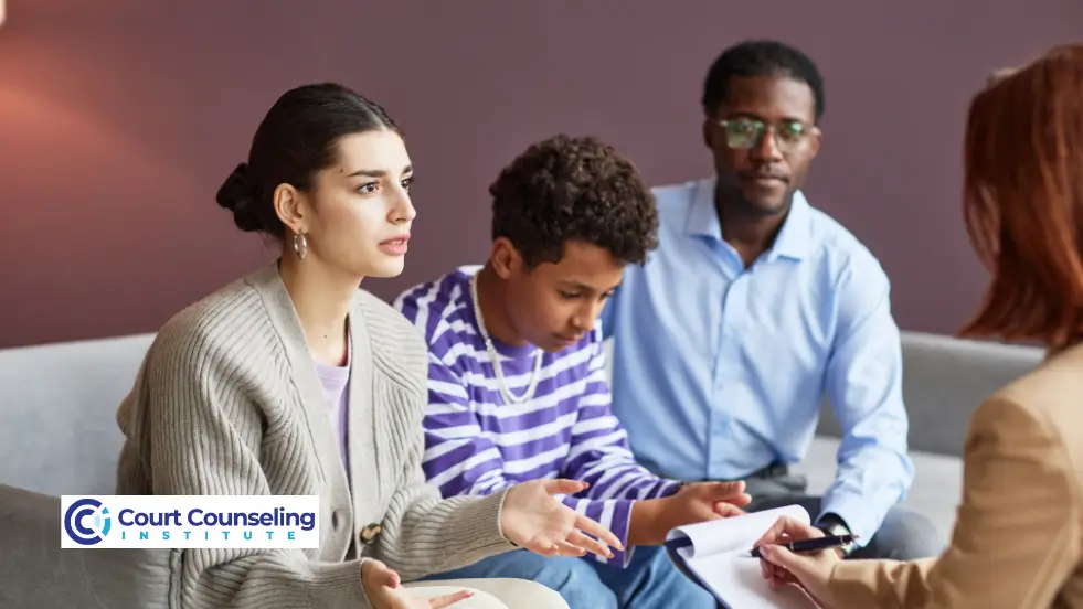 Therapy improves the parent child relationship with structure and emotional safety.
