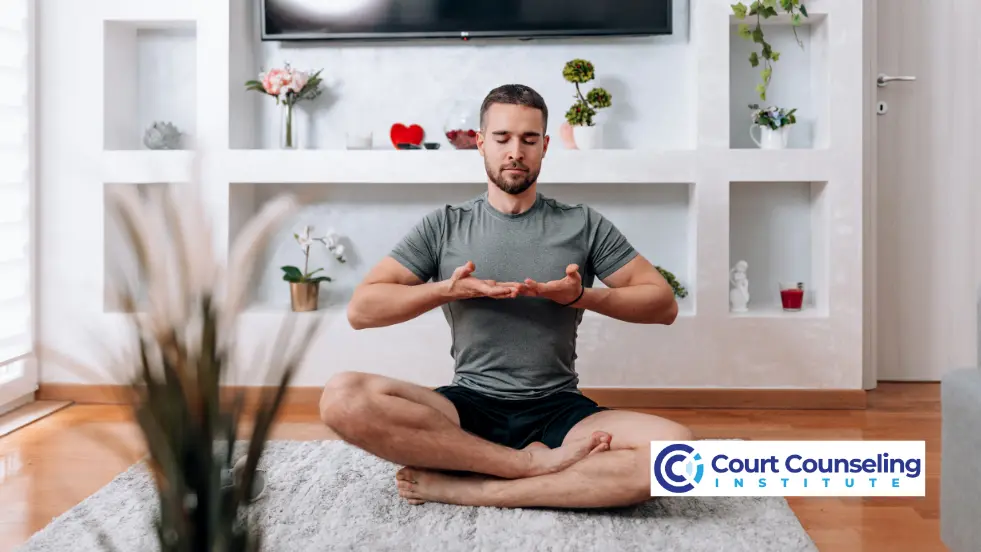 Relaxation exercise used in anger management techniques