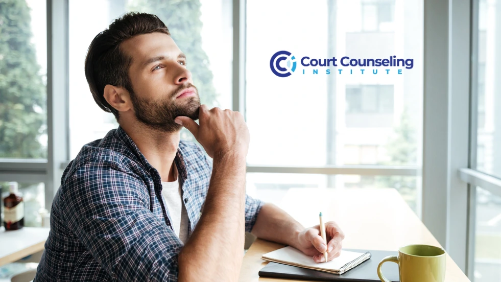 Self reflection through guided thinking in counseling