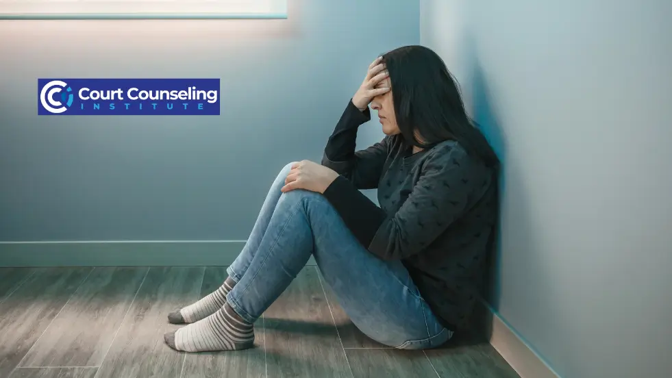 Lawyer and counselor providing guidance for court supervision