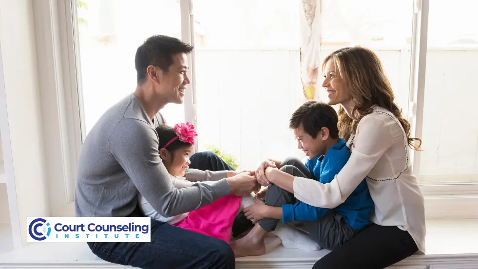 Lawyer and counselor providing guidance for court supervision