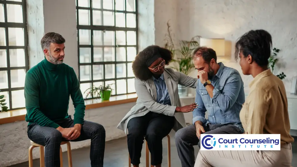 couple attending court mandated counseling