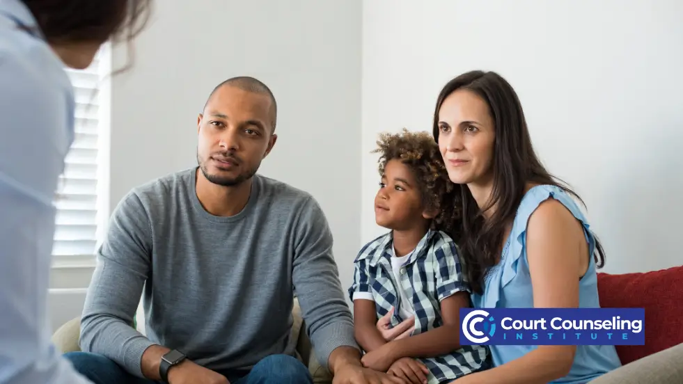 couple attending court mandated counseling