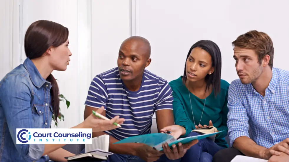 couple attending court mandated counseling