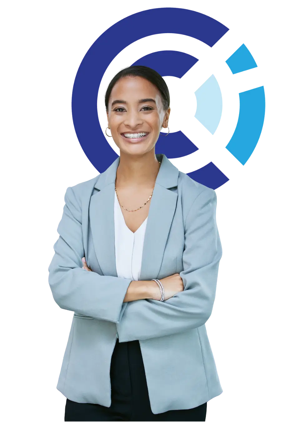 Young professional woman participating in a Foundations of Parenting program.